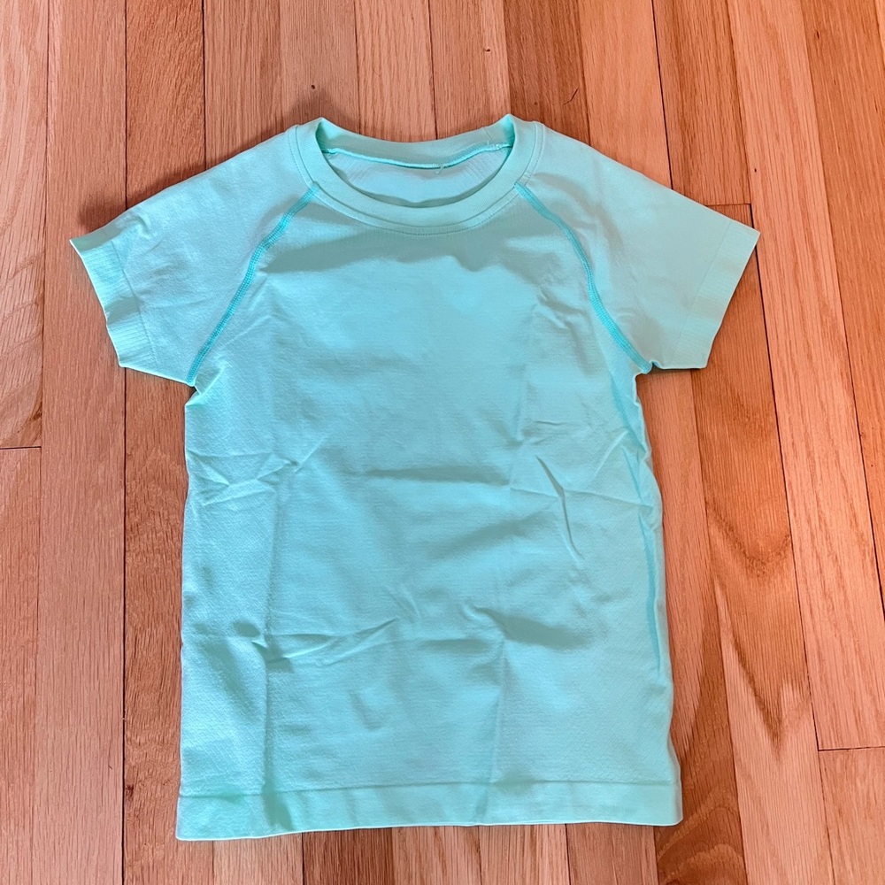 Mint green workout top